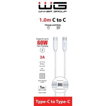 Winner Group - USB kabl USB-C / USB-C 60W 1m beli