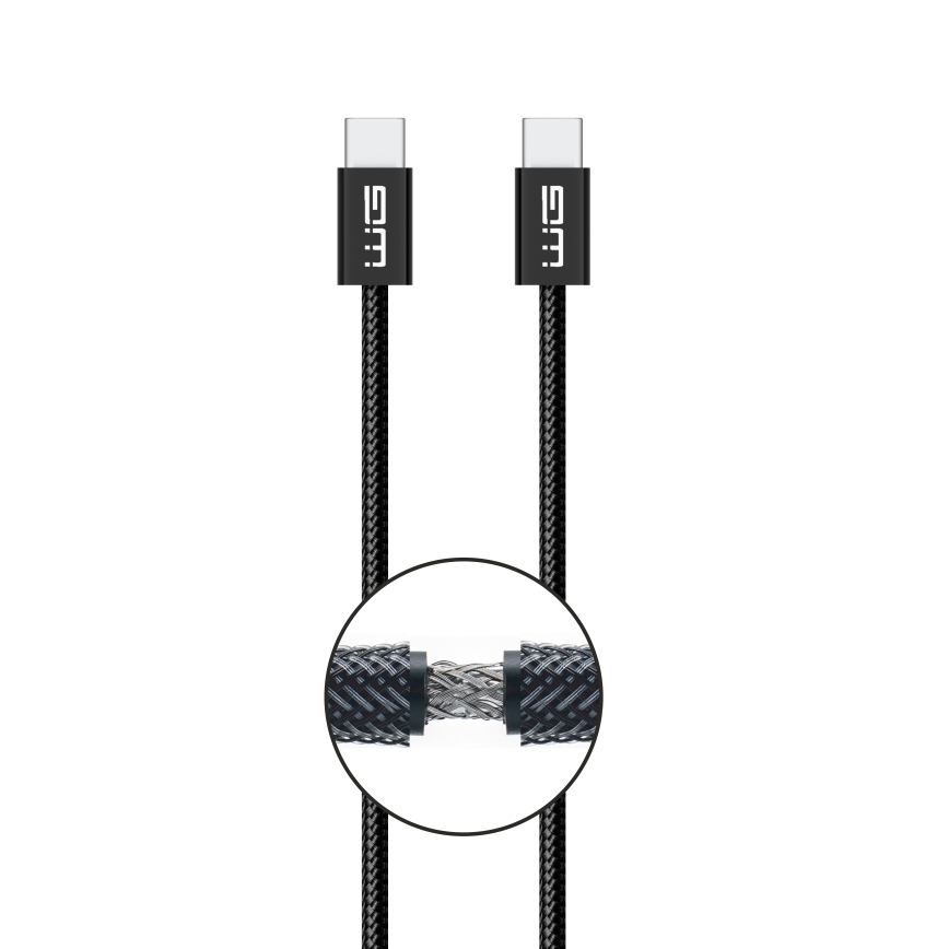 Winner Group - USB kabl USB-C / USB-C 60W 3m crna
