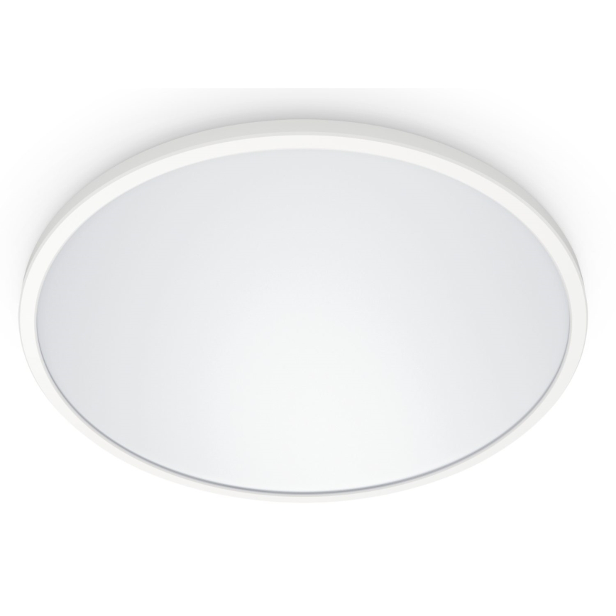 WiZ - LED prigušiva stropna svetiljka SUPERSLIM LED/32W/230V 2700-6500K Wi-Fi bela