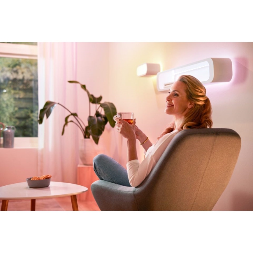 WiZ - LED prigušiva spot svetiljka IMAGEO 1xGU10/4,9W/230V 2700-6500K CRI 90 Wi-Fi crna