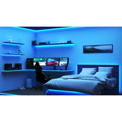 WiZ - LED RGBW prigušiva traka 4m LED/6,5/230V 2700-6500K Wi-Fi