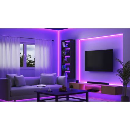 WiZ - LED RGBW prigušiva traka 4m LED/6,5/230V 2700-6500K Wi-Fi