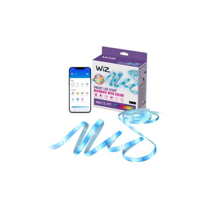 WiZ - LED RGBW prigušiva traka 4m LED/6,5/230V 2700-6500K Wi-Fi