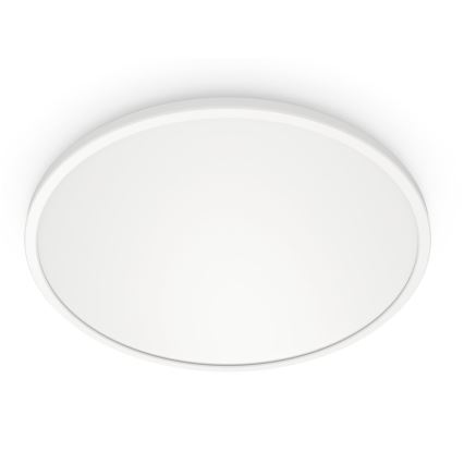 WiZ - LED prigušiva plafonsko svetlo SUPERSLIM LED/14W/230V 2700-6500K Wi-Fi bela