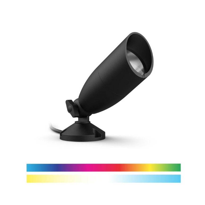 WiZ - KOMPLET 2x LED RGBW prigušiva spoljašnja SPOT LED/10W/230V 2700-5000K IP65 Wi-Fi