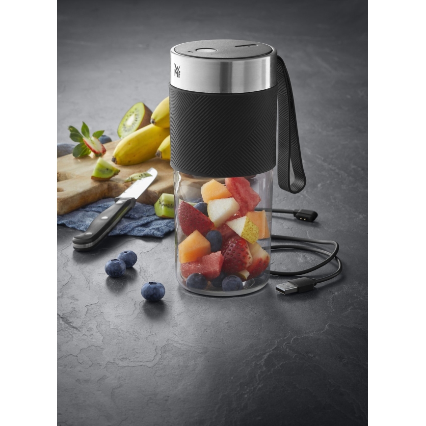 WMF - Putni blender za smoothie KITCHENminis 50W/7,4V 1200 mAh nerđajući čelik