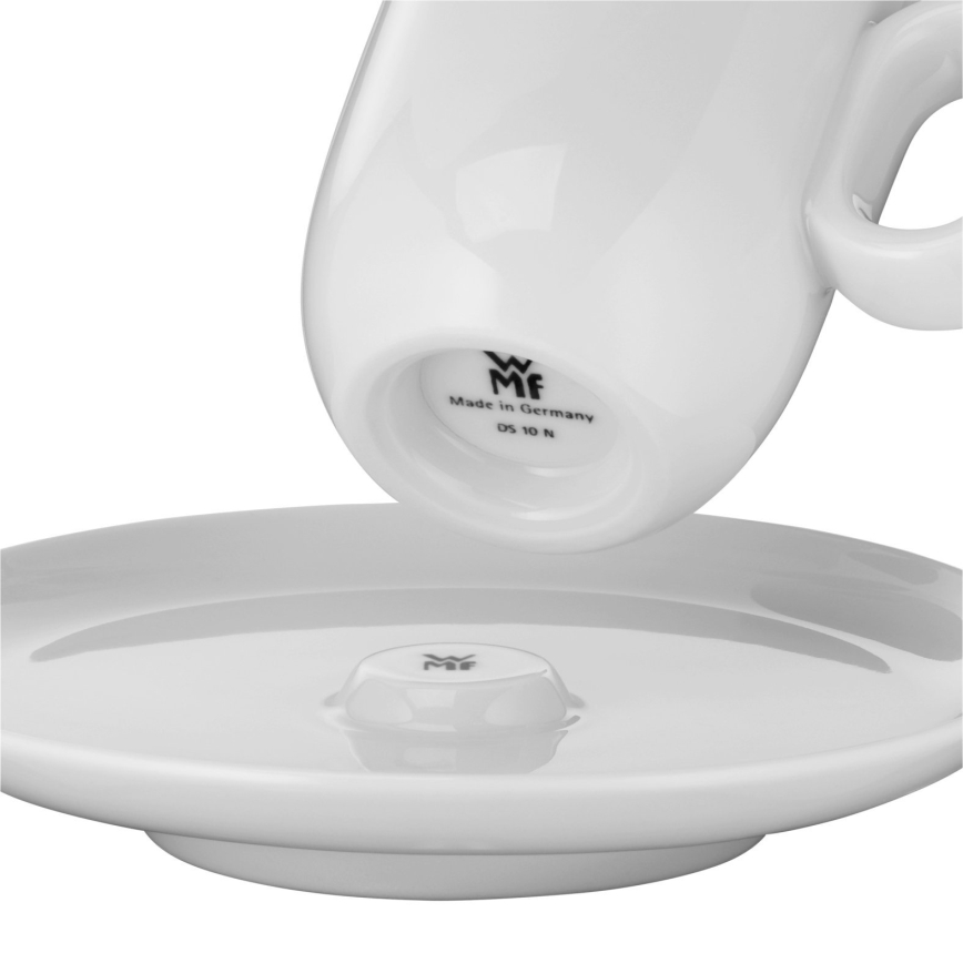 WMF - SET 2x šoljica za espresso sa tanjirićem BARISTA bela