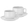 WMF - SET 2x šoljice za cappuccino sa tanjirićem BARISTA 160 ml bela