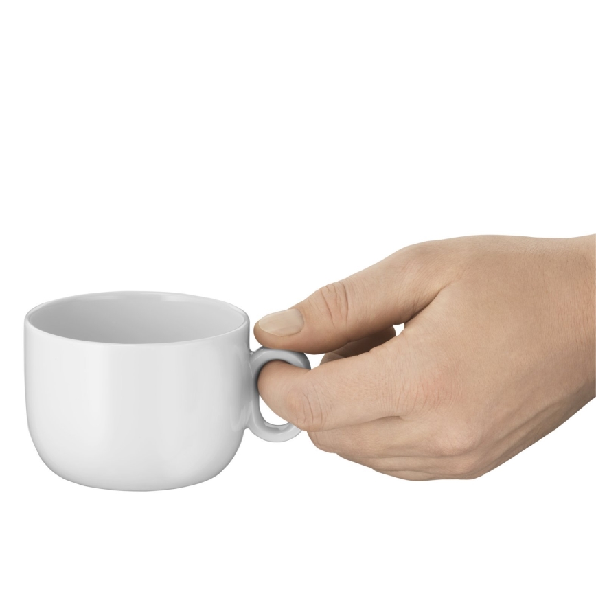 WMF - SET 2x šoljice za cappuccino sa tanjirićem BARISTA 160 ml bela