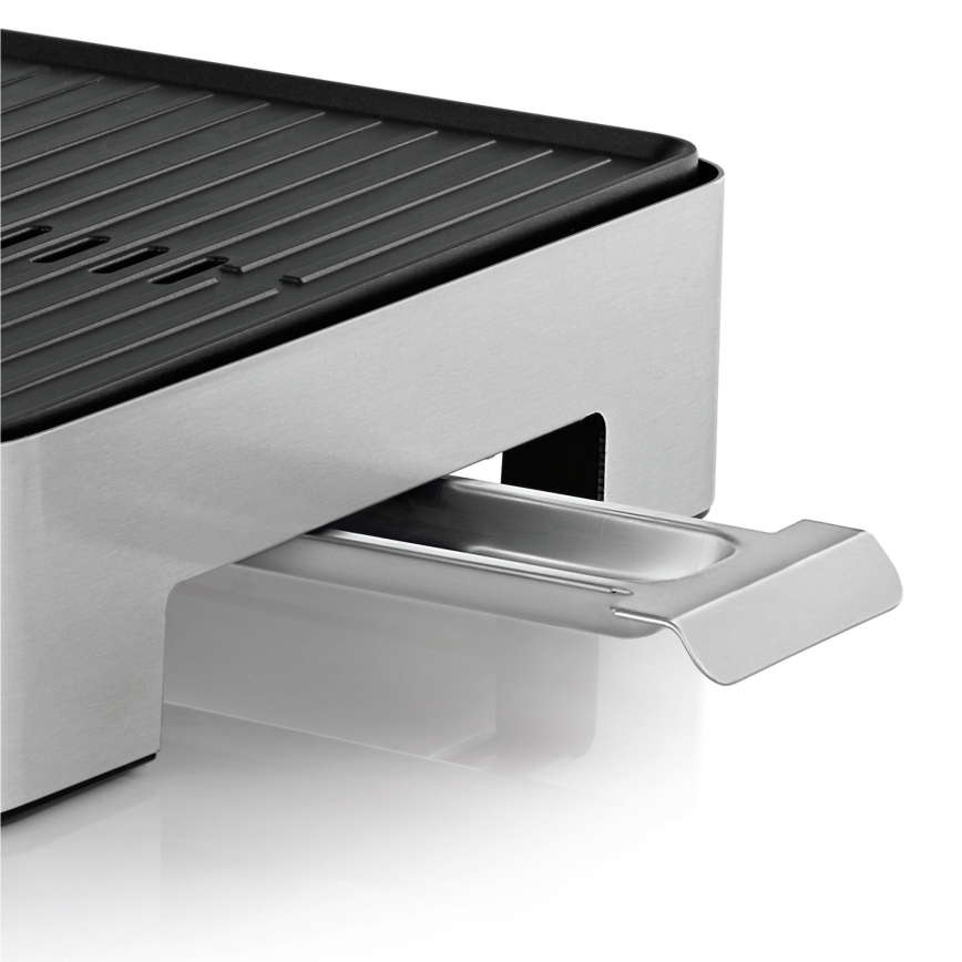 WMF - Stoni električni roštilj QUADRO LONO 1250W/230V nerđajući čelik