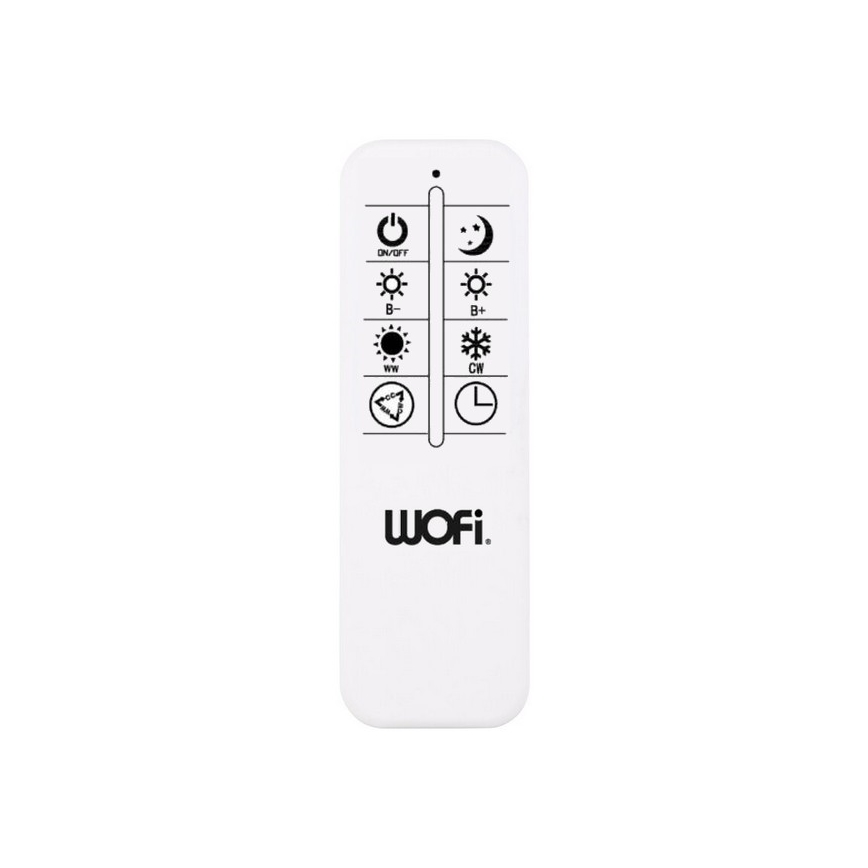 Wofi 11620 - LED prigušiva plafonska svetiljka AKON LED/43,5W/230V 2700-5500K + daljinski upravljač