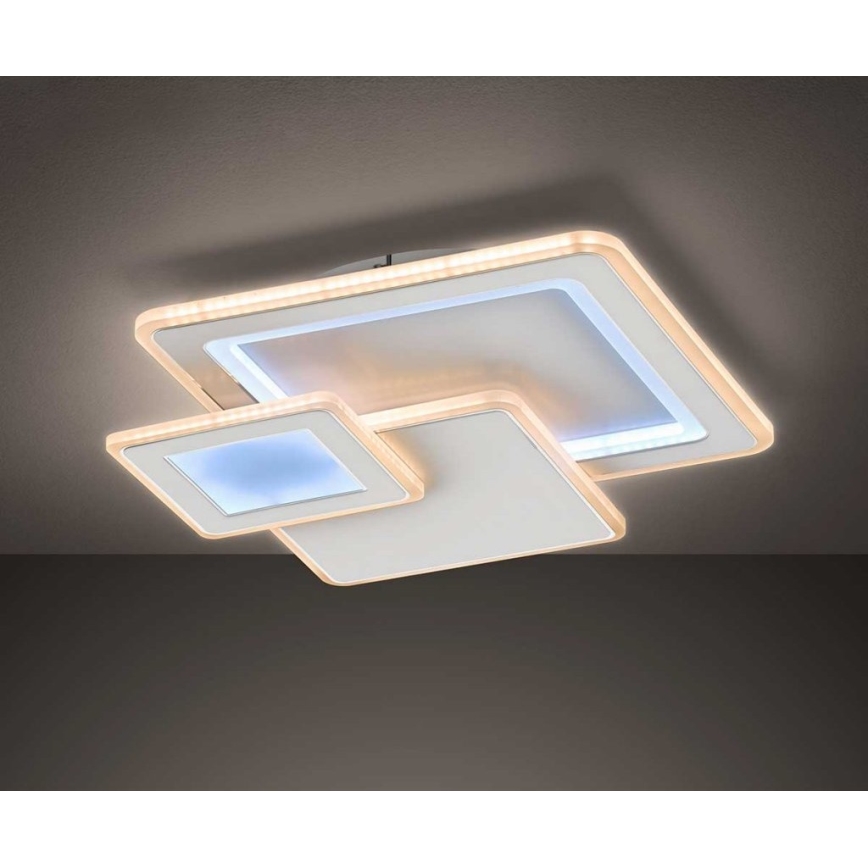Wofi 11860 - LED prigušiva plafonska svetiljka MOLA LED/36W/230V 3000-5500K + daljinski upravljač