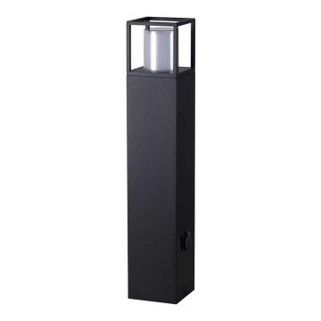 Wofi 12234 - LED spoljašnja svetiljka sa utičnicom FILIA LED/8,5W/230V IP54 80 cm SCHUKO