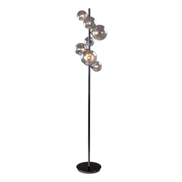 Wofi 3014-705W - LED podna lampa VILLA 7x G9/3W/230V crna