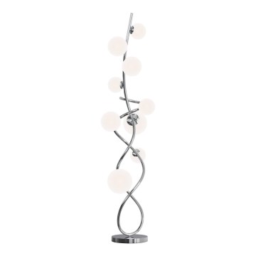 Wofi 3014-907 - LED podna lampa NANCY 9xG9/3,5W/230V sjajni hrom