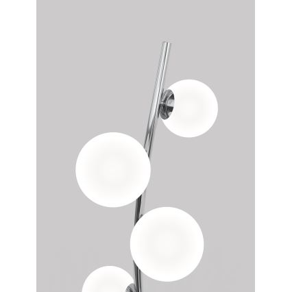 Wofi 3014-907 - LED podna lampa NANCY 9xG9/3,5W/230V sjajni hrom