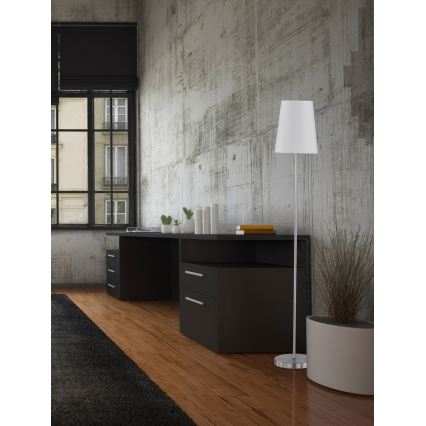 Wofi 3329.01.06.6000 - Stojeća lampa FYNN 1xE27/60W/230V bela