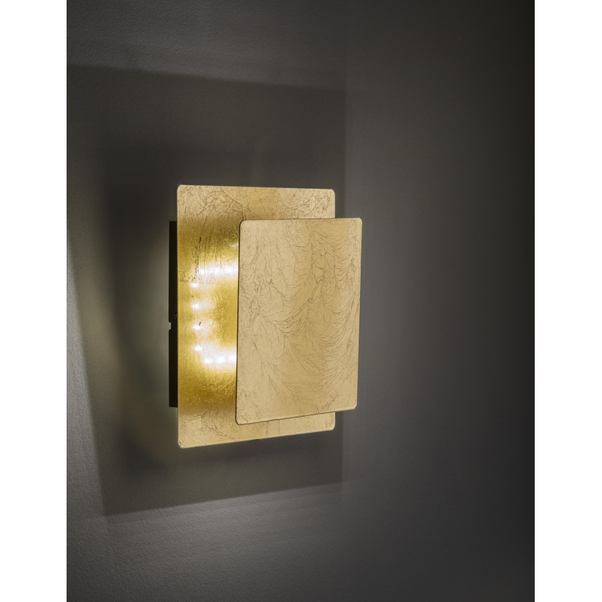 Wofi 4048-101Q - LED zidno svetlo BAYONNE LED/6,5W/230V zlatna