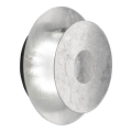Wofi 4048-203R - LED zidno svetlo BAYONNE LED/6,5W/230V srebrno
