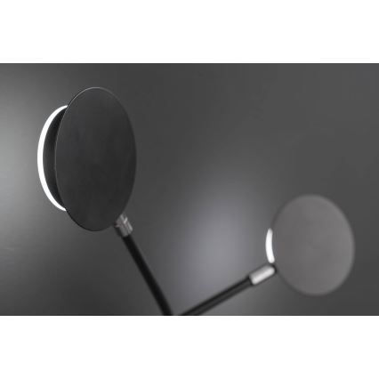 Wofi 446604109000 - LED zidno svetlo BELIZE 4xLED/5W/230V 3000K crna