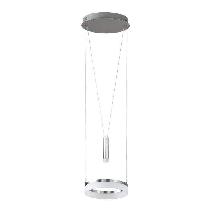Wofi 6263.02.54.6250 - LED prigušiva luster na sajli JETTE LED/10W/230V + LED/1W