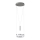 Wofi 6263.02.54.6250 - LED prigušiva luster na sajli JETTE LED/10W/230V + LED/1W