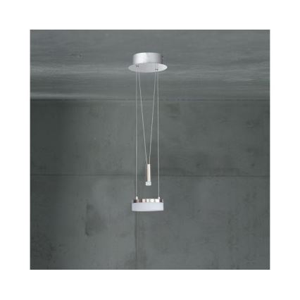 Wofi 6263.02.54.6250 - LED prigušiva luster na sajli JETTE LED/10W/230V + LED/1W