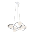 Wofi 7014-807 - LED luster na sajli NANCY 8xG9/3,5W/230V sjajni hrom