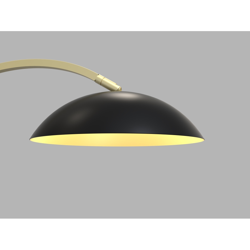 Wofi 8001-104 - LED stona lampa ROSCOFF, dodirna prigušiva, LED/10,5W/230V, crna/zlatna