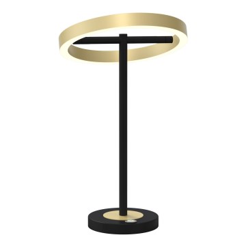 Wofi 8016-104 - LED dodirna prigušiva stolna lampa BREST LED/10,5W/230V crna/zlatna