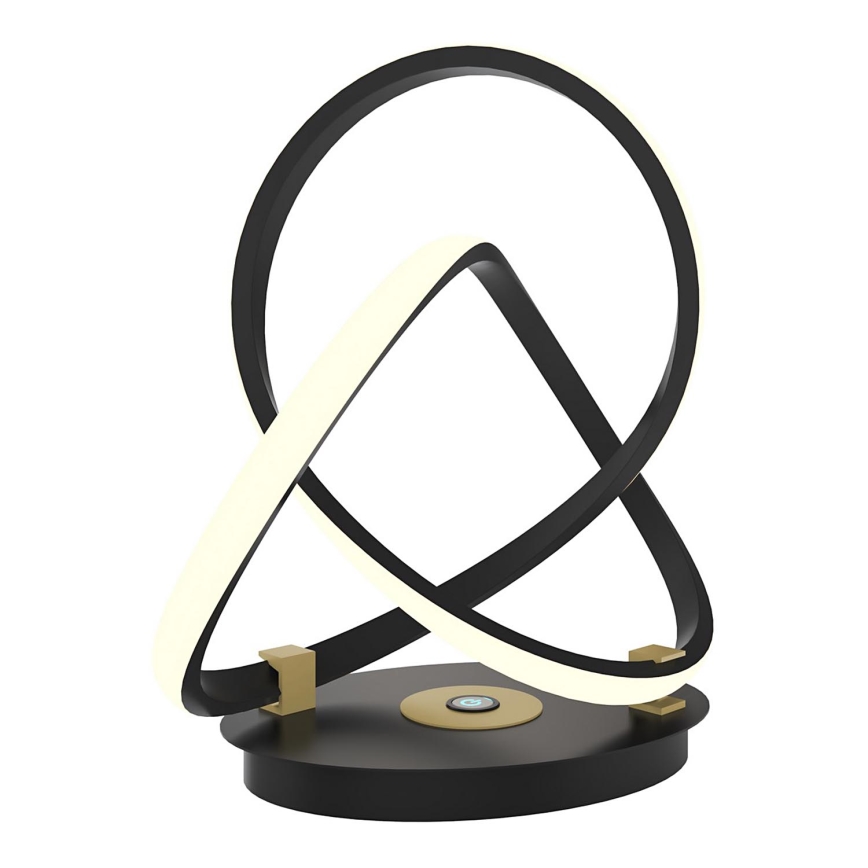 Wofi 8134-104 - LED dodirna prigušiva stona lampa INDIGO LED/10,5W/230V crna/zlatna