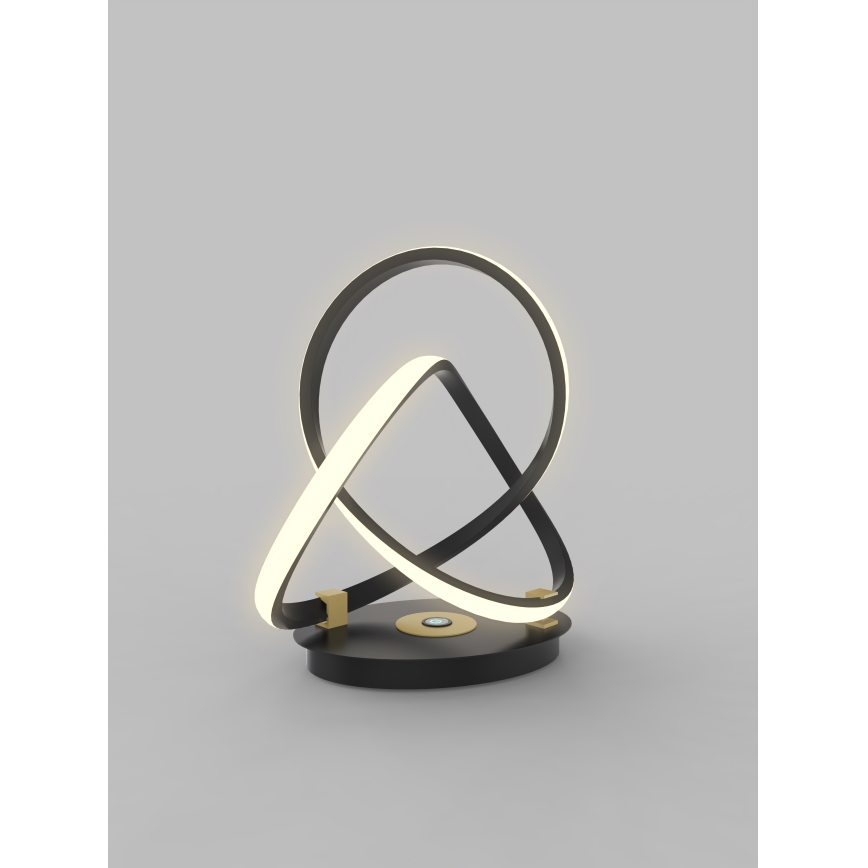 Wofi 8134-104 - LED dodirna prigušiva stona lampa INDIGO LED/10,5W/230V crna/zlatna