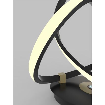 Wofi 8134-104 - LED dodirna prigušiva stona lampa INDIGO LED/10,5W/230V crna/zlatna