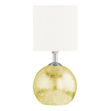 Wofi 8149.02.13.6012 - Stona lampa CARMEN 1xE14/40W/230V + 1xG9/10W zlatna