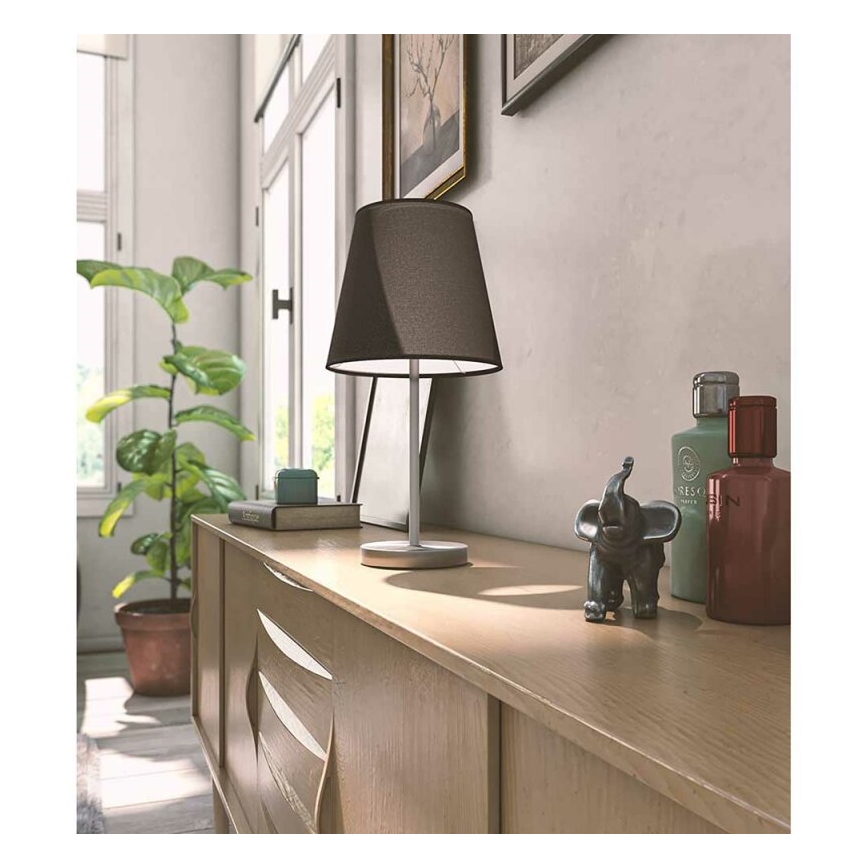 Wofi 8324.01.10.0000 - Stona lampa CESENA 1xE14/42W/230V crna