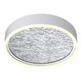 Wofi 9002-103M - LED prigušiva plafonsko svetlo BORDEAUX LED/37W/230V srebrna