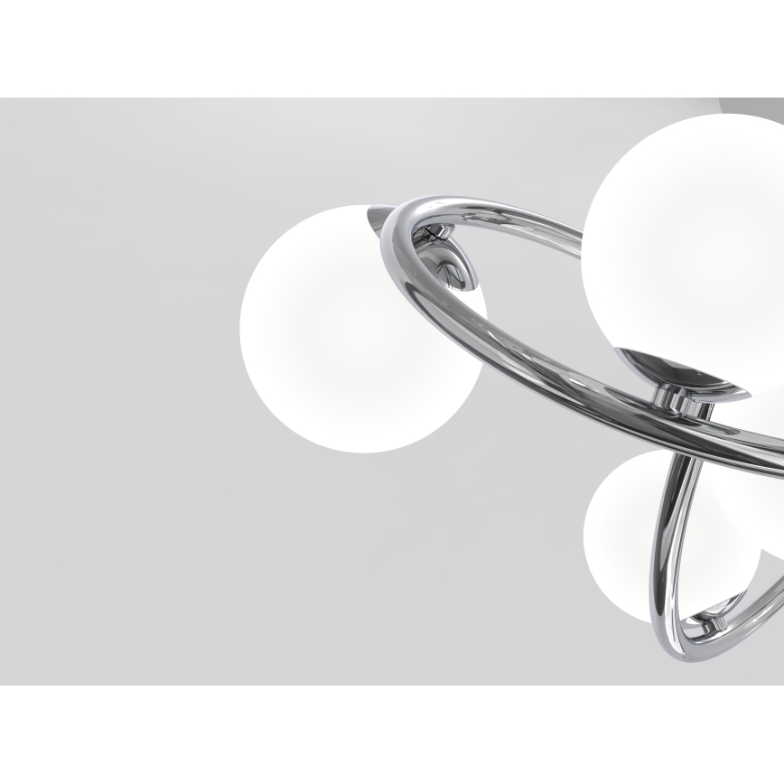 Wofi 9014-807 - LED plafonski luster NANCY 8xG9/3,5W/230V sjajni hrom