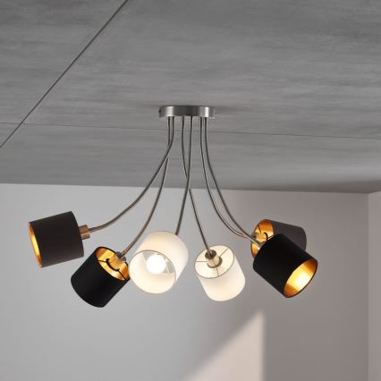 Wofi 9609.06.10.9000 - Luster na šipci CHARME 6xE14/40W/230V