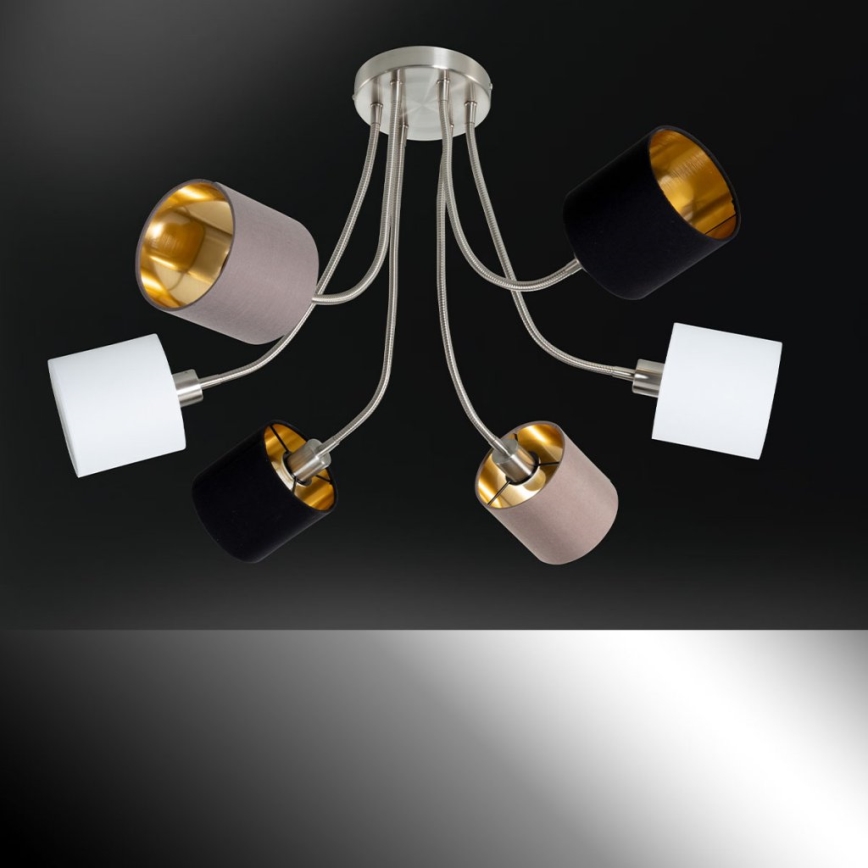 Wofi 9609.06.10.9000 - Luster na šipci CHARME 6xE14/40W/230V