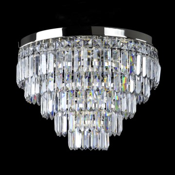 Wranovsky JWZ024060301 - Kristalni plafonski luster PORTO 5xE14/40W/230V + 1xE27/40W