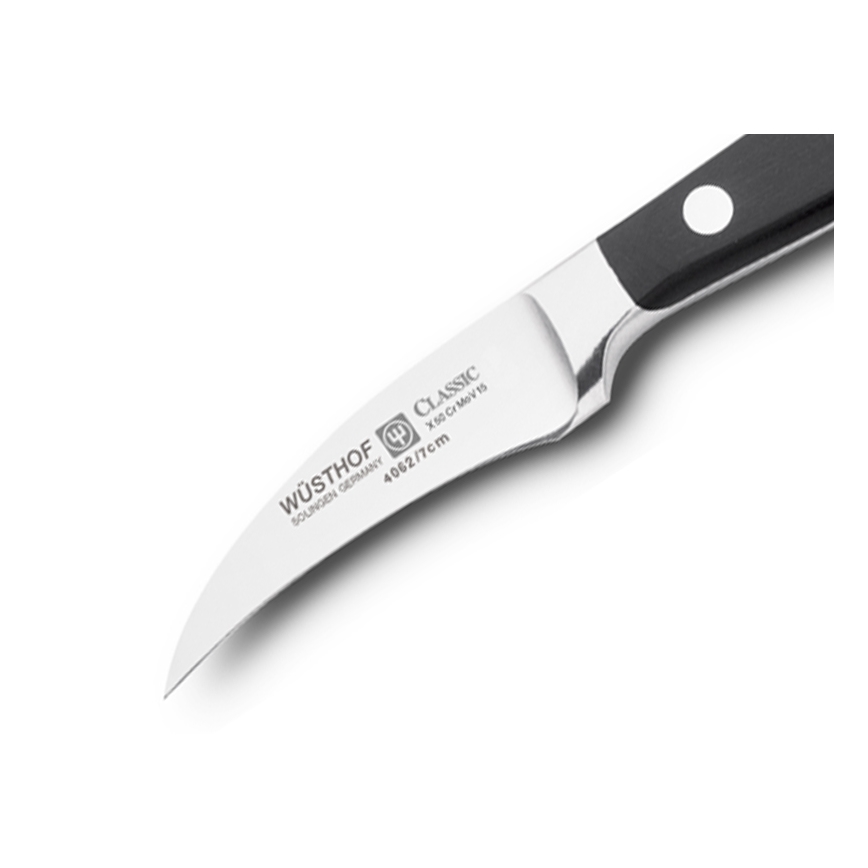 Wüsthof - Kuhinjski nož za guljenje CLASSIC 7 cm crni