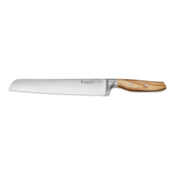Wüsthof - Kuhinjski nož za hleb AMICI 23 cm, maslinovo drvo