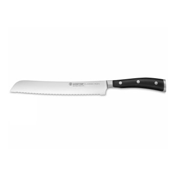 Wüsthof - Kuhinjski nož za hleb CLASSIC IKON 20 cm crni