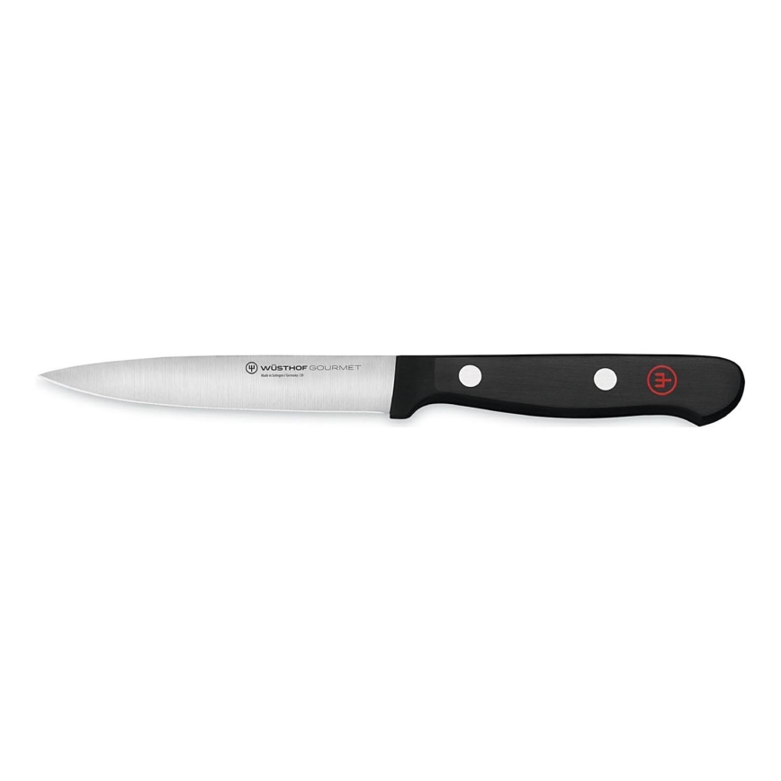 Wüsthof - kuhinjski nož za povrće GOURMET 10 cm, crne boje