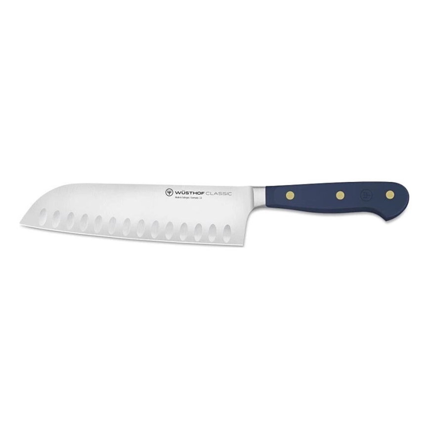 Wüsthof - Kuhinjski santoku nož CLASSIC COLOUR 17 cm plavi
