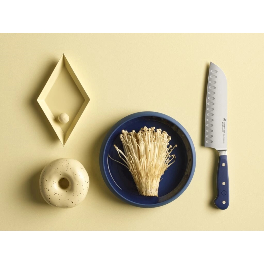 Wüsthof - Kuhinjski santoku nož CLASSIC COLOUR 17 cm plavi