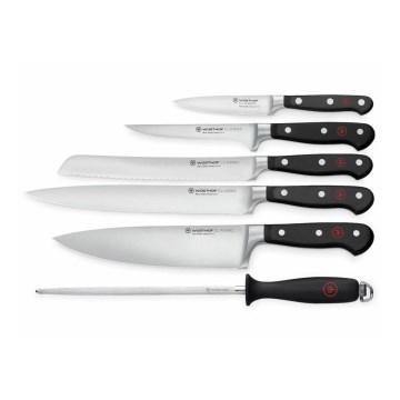 Wüsthof - Set kuhinjskih noževa CLASSIC, 6 delova, crne boje