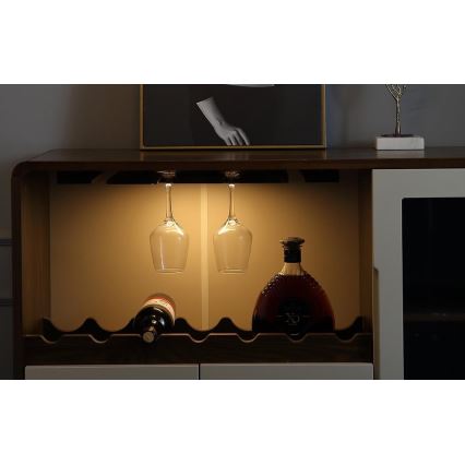 Yeelight - LED prigušiva punjivo osvetljenje za nameštaj sa senzorom LED/2,4W/2200 mAh 2700K 60 cm crna