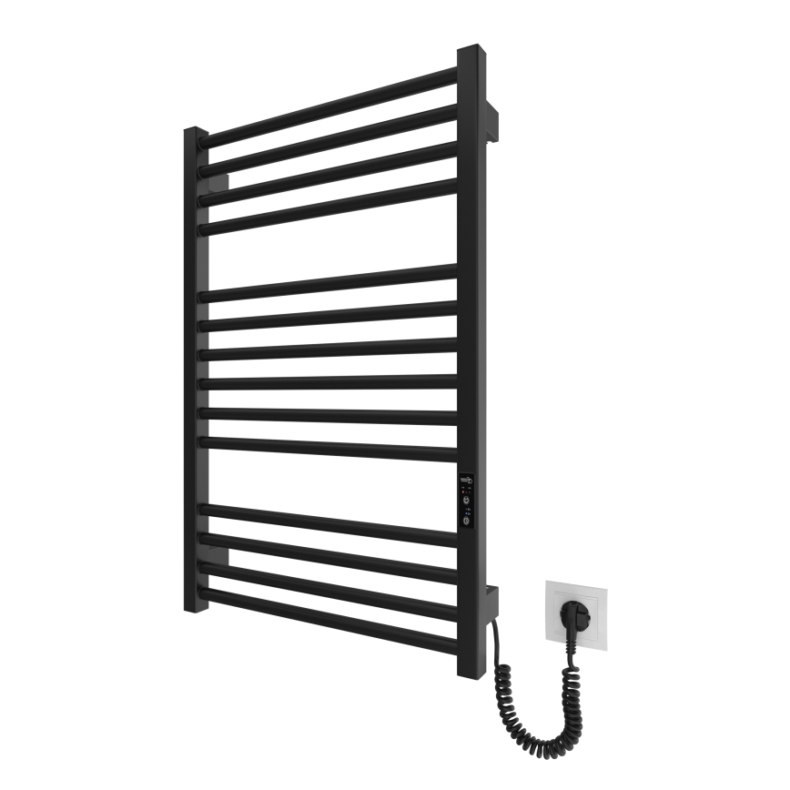 Za kupatilo cijevni radijator HF DERBY 170W/230V 77x53 cm crno