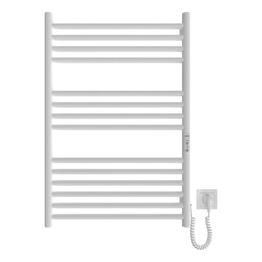 Za kupatilo cijevni radijator HF GREENWICH 170W/230V 77x53 cm bela okrugli